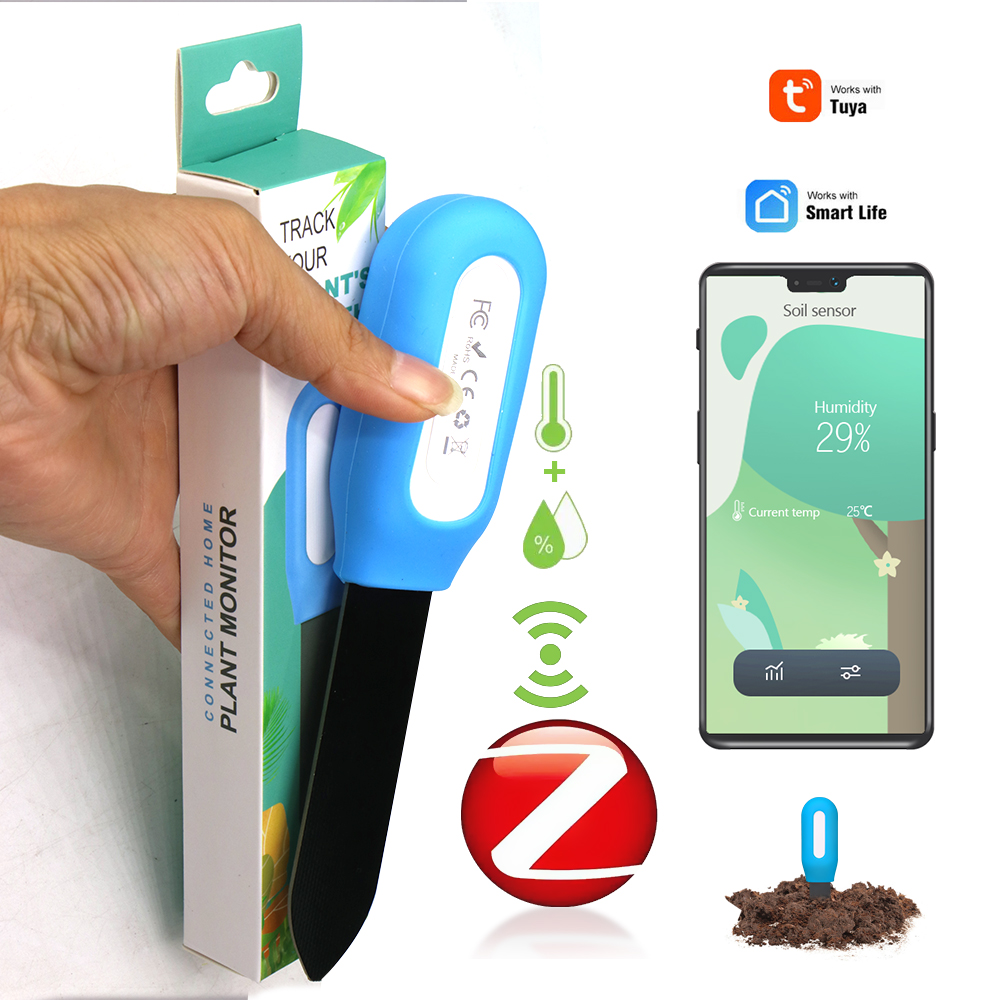 Plant Monitor - مستشعر التربة زيجبي الذكي للمنزل والحديقة