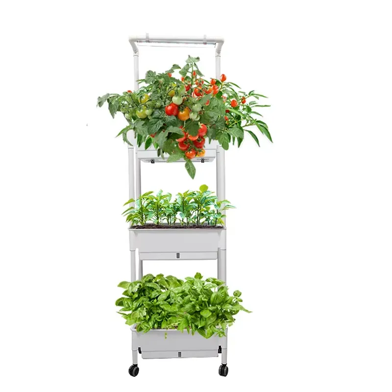 نظام زراعة عمودي متحرك بثلاثة  - مراجعة Smart Garden System وسعره