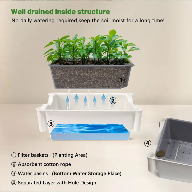 نظام زراعة عمودي متحرك بثلاثة  - مراجعة Smart Garden System وسعره