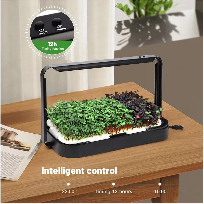 نظام زراعة ميكروجرينز هيدروبون - مراجعة Indoor Garden Kit وسعره