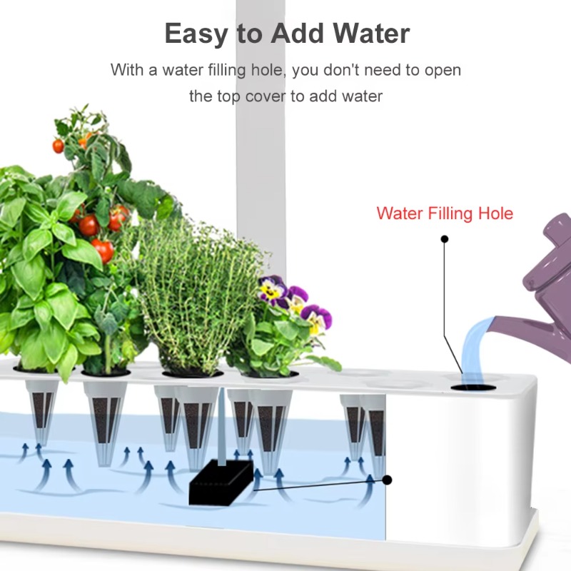 نظام زراعة مائية ذكي بـ 9 وحدا - مراجعة Smart Garden Kit وسعره