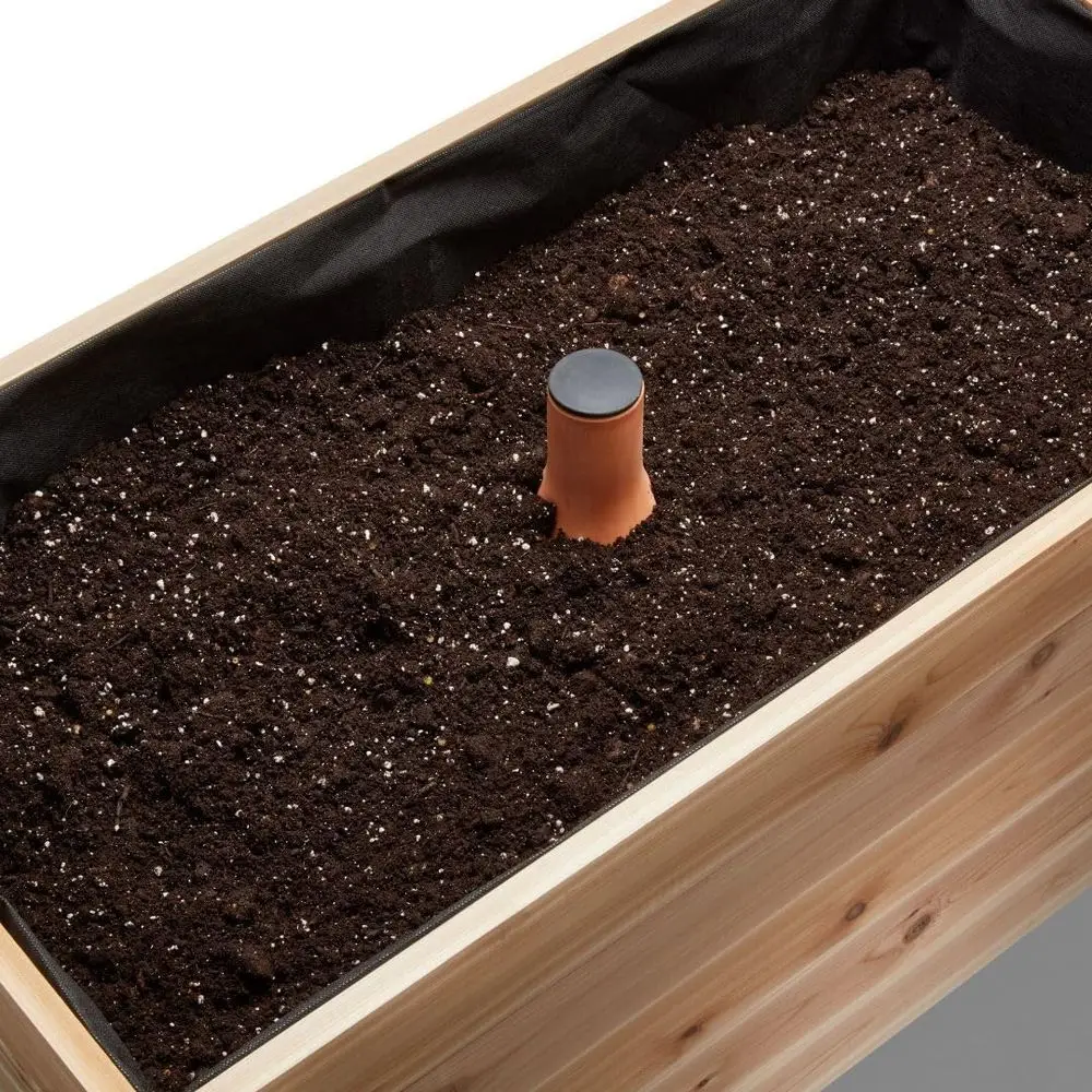 وعاء سيراميك ذاتي الري للحدائق - مراجعة Self Watering Planter وسعره