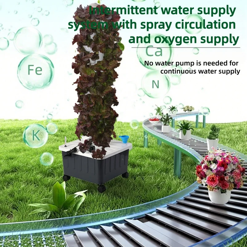 برج زراعة هيدروبونيك ذكي لنظام - مراجعة Hydroponic Tower وسعره