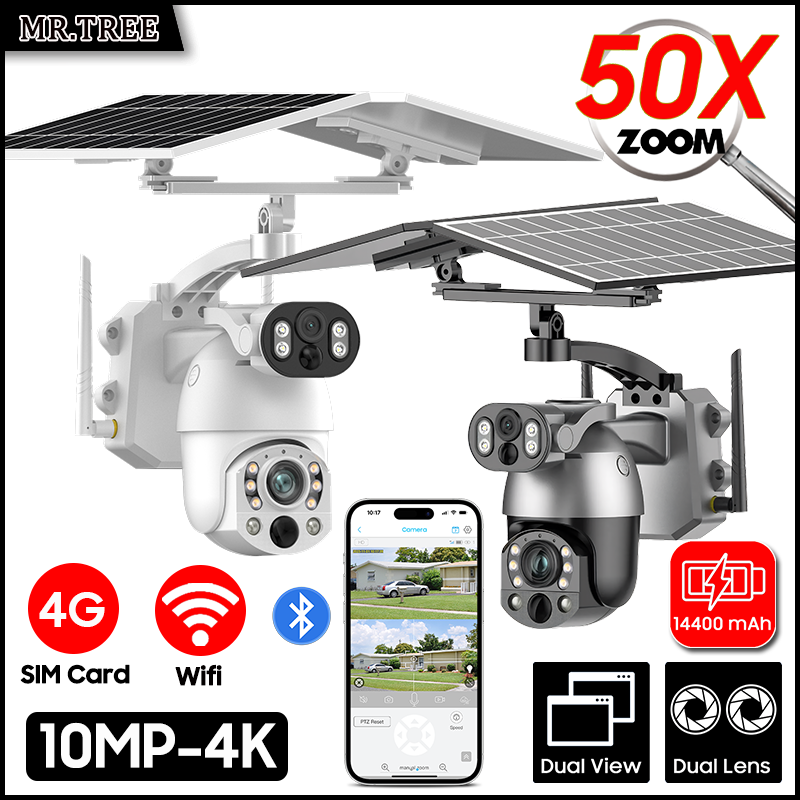 4K 50X زووم بصري عدسة مزدوجة ك - مراجعة Garden Camera وسعره
